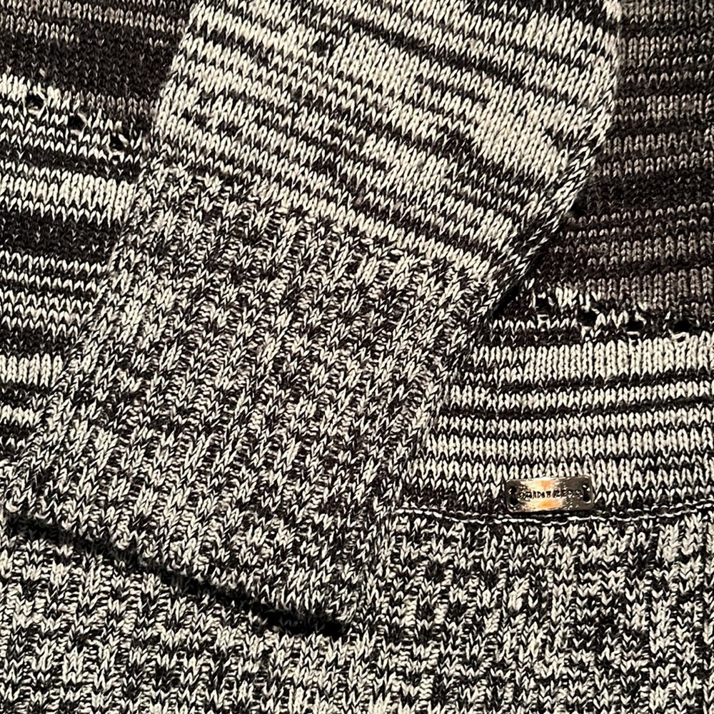Point Zero Sweater Triangle Heather Pattern - Picture 5 of 8